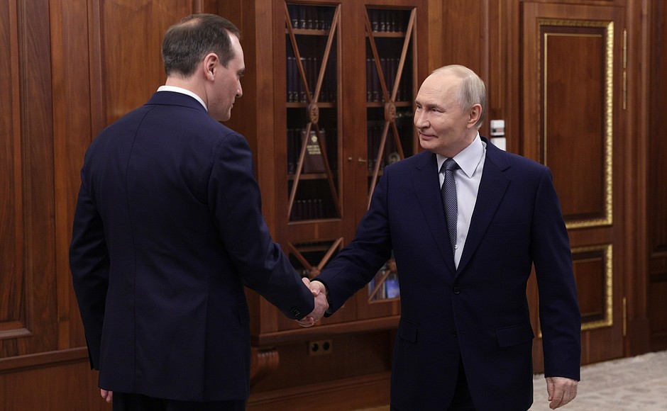 Встреча с главой Республики Мордовия Артёмом Здуновым