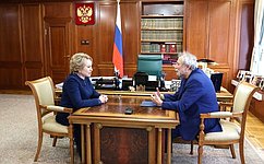 В. Матвиенко: Каждая постановка Б. Эйфмана – культурное событие В. Матвиенко: Каждая постановка Б. Эйфмана – культурное событие